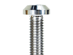 ZSPEC M8-1.25x35mm Dress Up Bolt® Fastener, Angled Head, Titanium Grade-5, Per Each