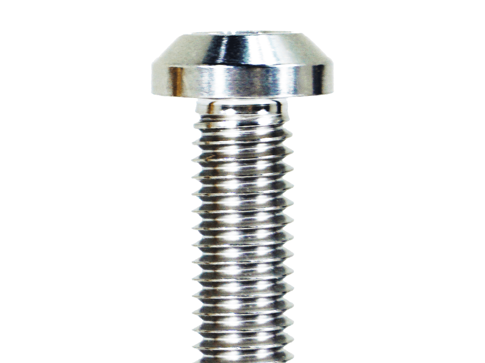 ZSPEC M8-1.25x35mm Dress Up Bolt® Fastener, Angled Head, Titanium Grade-5, Per Each