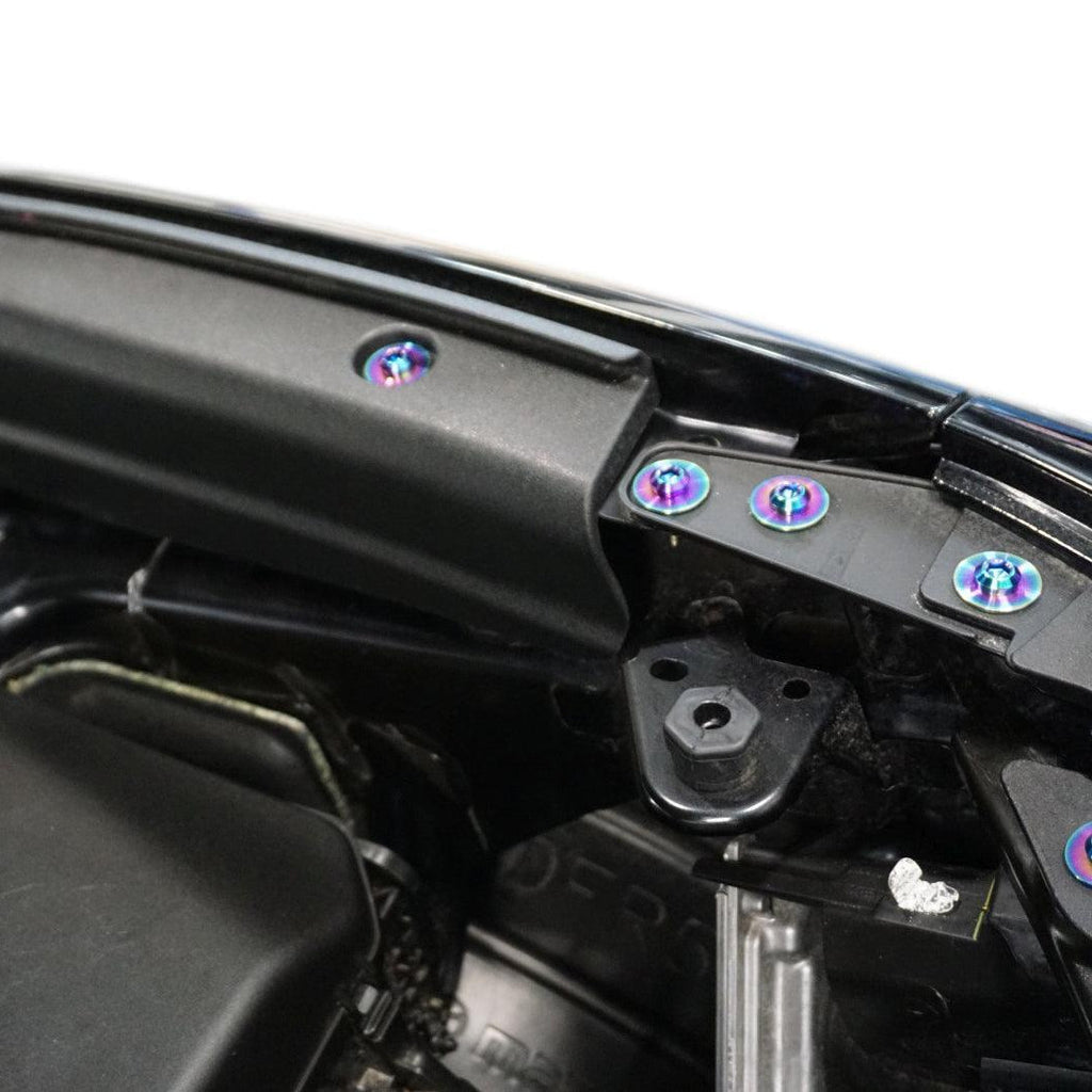 ZSPEC "Stage 2" Dress Up Bolts® Fastener Kit for the '20-24 Mazda CX-30, Titanium