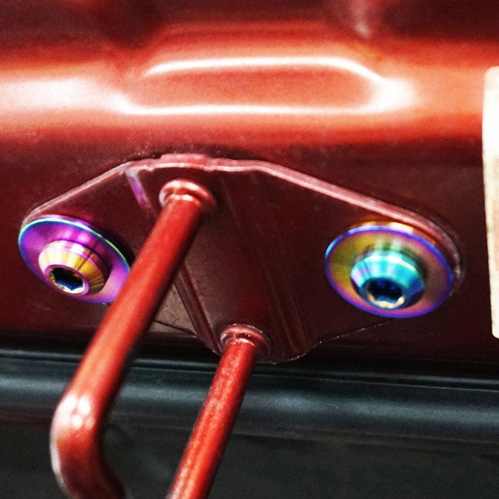 ZSPEC "Stage 1" Dress Up Bolts® Fastener Kit for Mazda Miata NC, Titanium Hardware