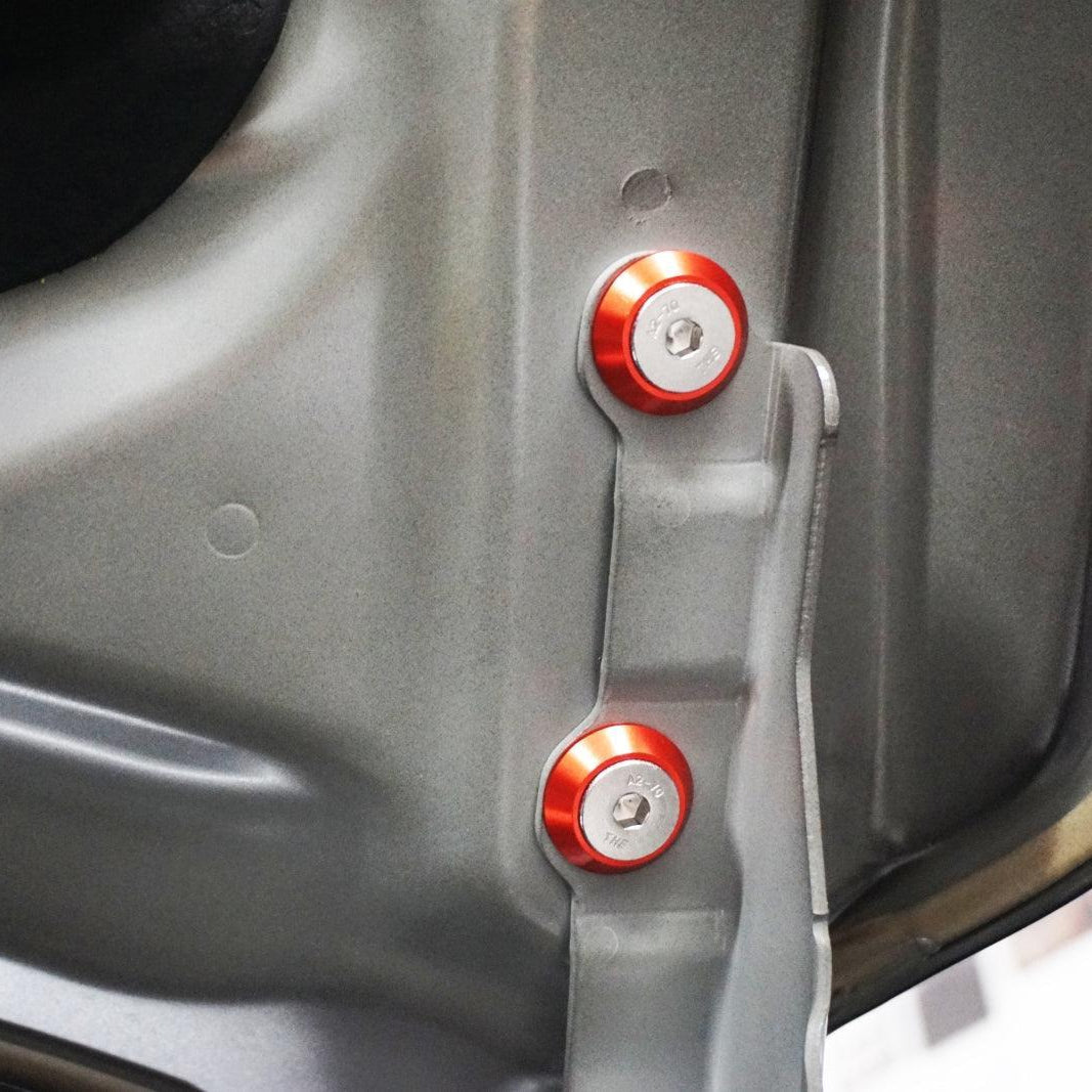 ZSPEC "Stage 1" Dress Up Bolts® Fastener Kit for '23+ Mitsubishi Mirage, Stainless & Billet