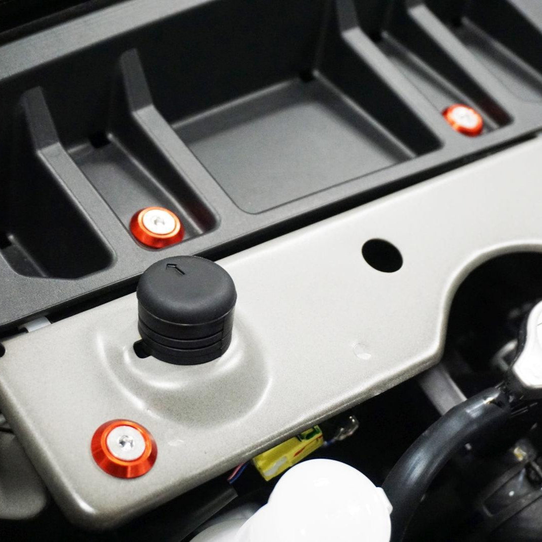 ZSPEC "Stage 2" Dress Up Bolts® Fastener Kit for '23+ Mitsubishi Mirage, Stainless & Billet