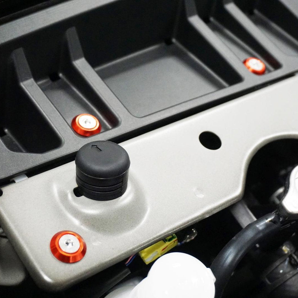 ZSPEC "Stage 1" Dress Up Bolts® Fastener Kit for '23+ Mitsubishi Mirage, Stainless & Billet