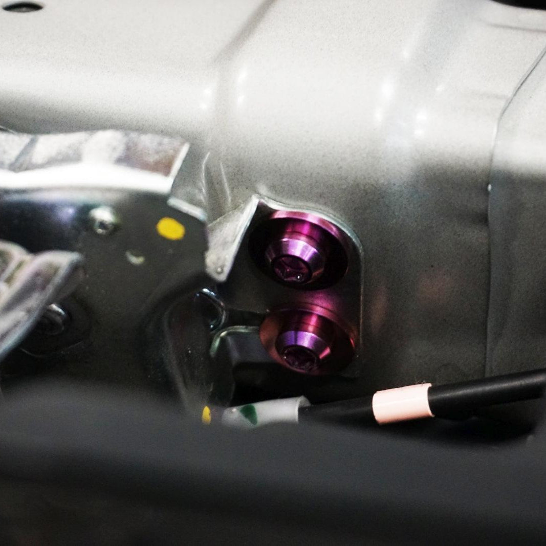 ZSPEC "Stage 3" Dress Up Bolts® Fastener Kit for '23+ Mitsubishi Mirage, Titanium