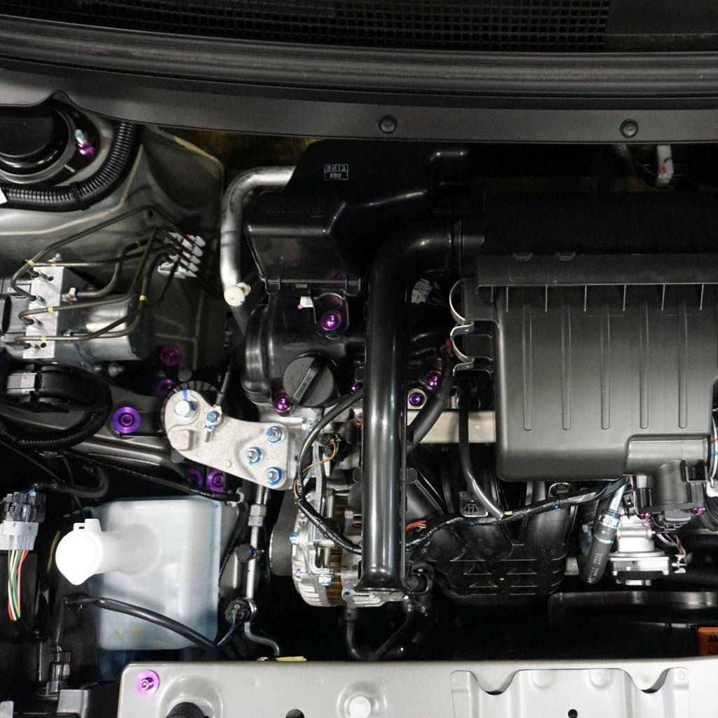 ZSPEC "Stage 3" Dress Up Bolts® Fastener Kit for '23+ Mitsubishi Mirage, Titanium