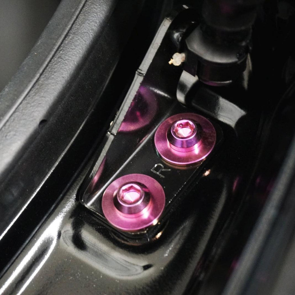 ZSPEC "Stage 3" Dress Up Bolts® Fastener Kit for '23+ Mitsubishi Mirage, Titanium