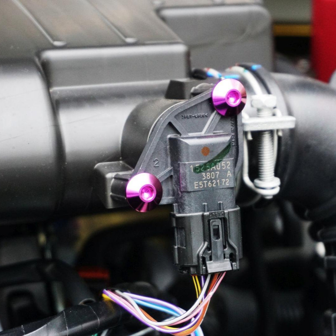 ZSPEC "Stage 3" Dress Up Bolts® Fastener Kit for '23+ Mitsubishi Mirage, Titanium