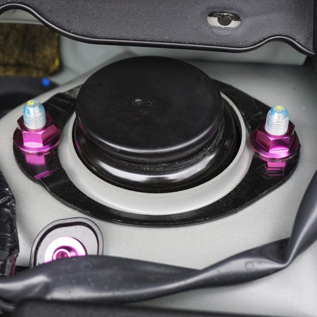 ZSPEC Stage-2 Dress Up Bolts® Fastener Kit for '23+ Mitsubishi Mirage, Titanium