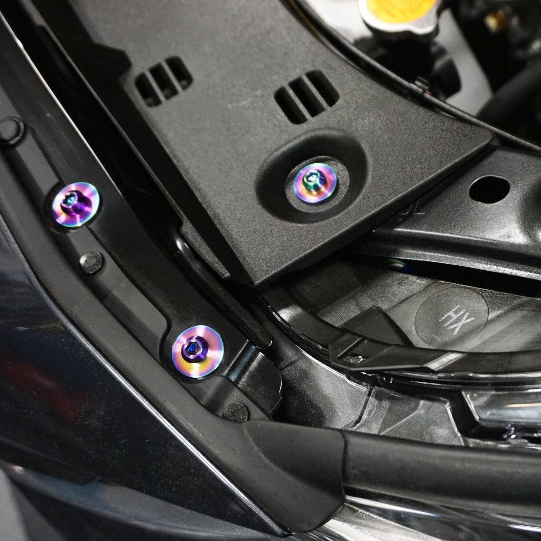 ZSPEC Stage-3 Dress Up Bolts® Fastener Kit for '18-24 Subaru CrossTrek, Titanium