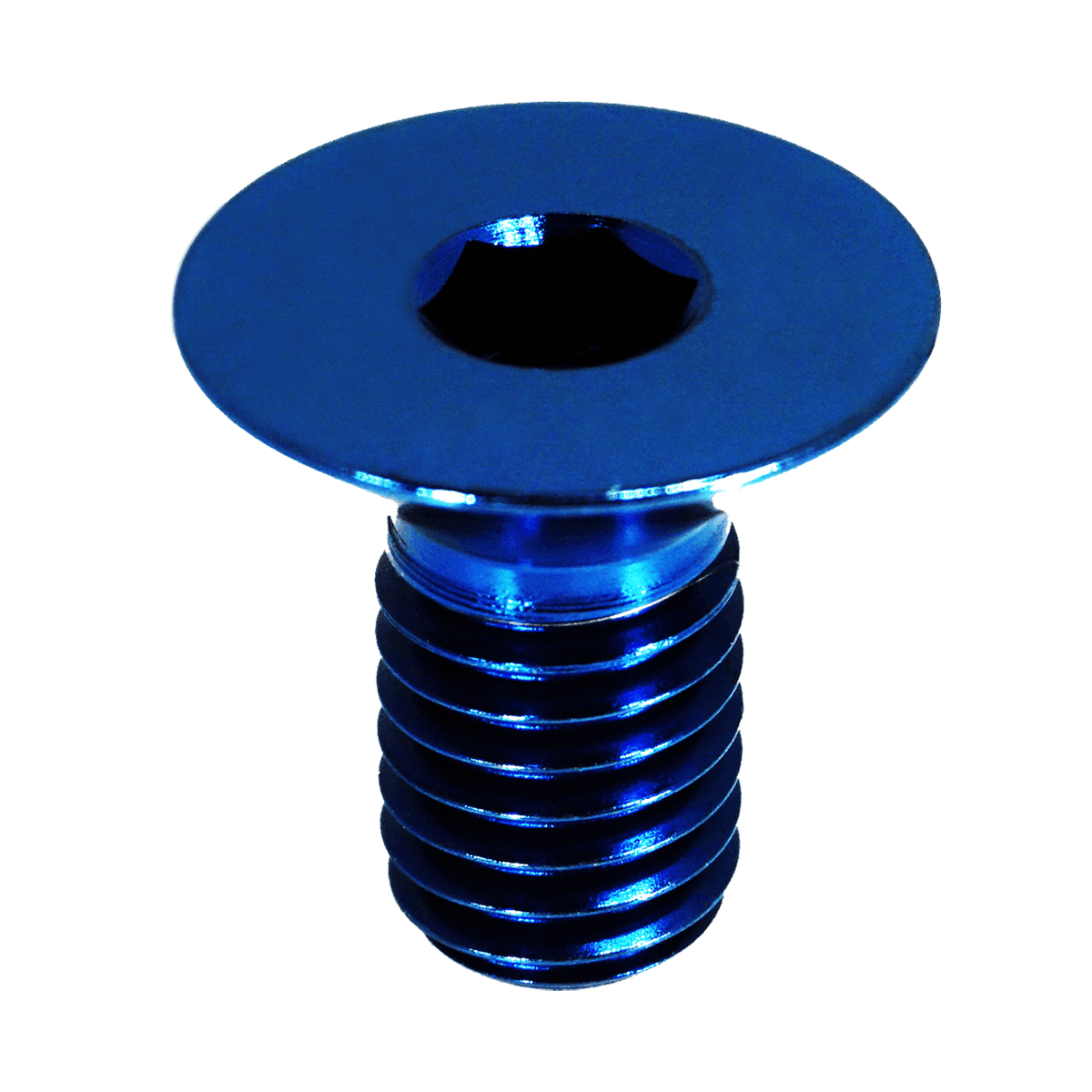M5-0.8x25mm Flat-Head FHSC Fastener/Bolt, Titanium Grade-5, Per Each