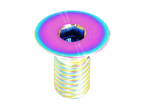 ZSPEC M6-1.0x30mm Flat-Head FHSC Fastener/Bolt, Titanium Grade-5, Per Each
