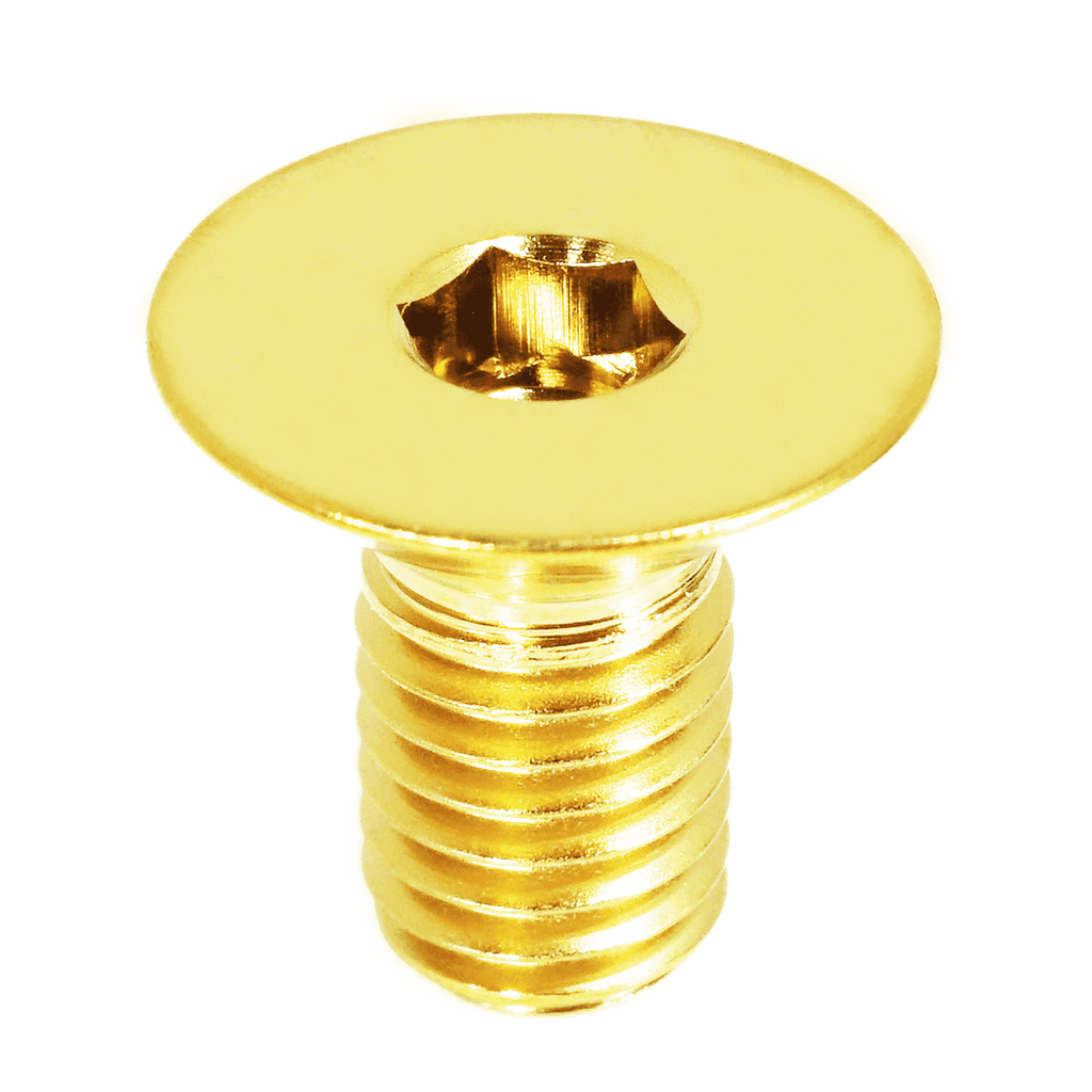 ZSPEC M6-1.0x20mm Flat-Head FHSC Fastener/Bolt, Titanium Grade-5, Per Each