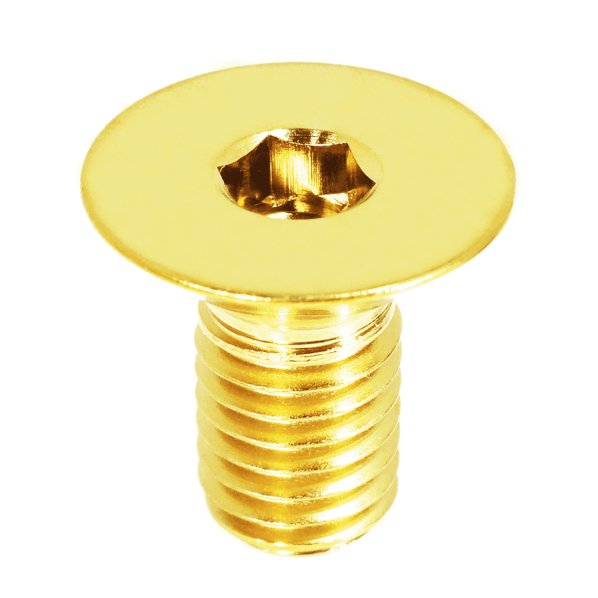 ZSPEC M6-1.0x20mm Flat-Head FHSC Fastener/Bolt, Titanium Grade-5, Per Each