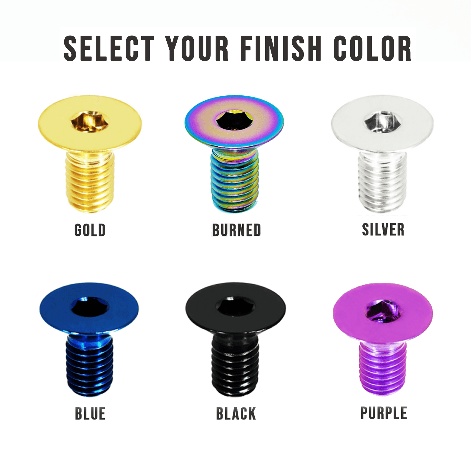 ZSPEC M6-1.0x20mm Flat-Head FHSC Fastener/Bolt, Titanium Grade-5, Per Each