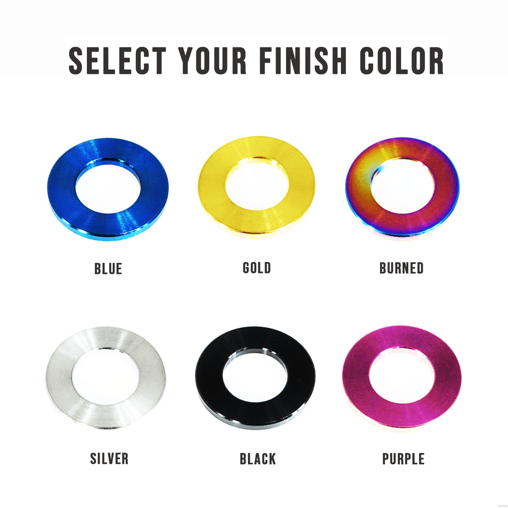 ZSPEC M5 Metric Flat Washers, Titanium Grade-5, Per Each