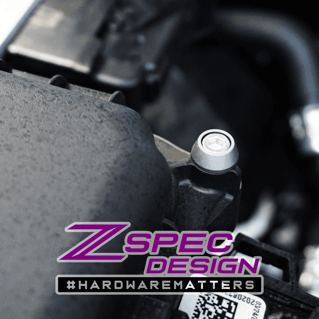 ZSPEC "Stage 3" Dress Up Bolts® Fastener Kit for '21+ Ford Bronco 2.7L, Stainless-Billet