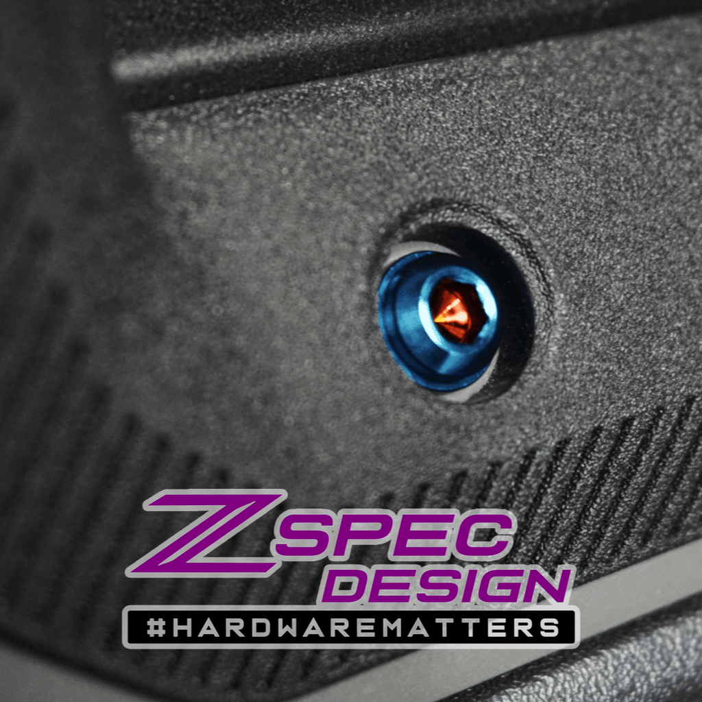 ZSPEC "Stage 3" Dress Up Bolts® Fastener Kit for 21+ Ford Bronco 2.7L, Titanium & Billet