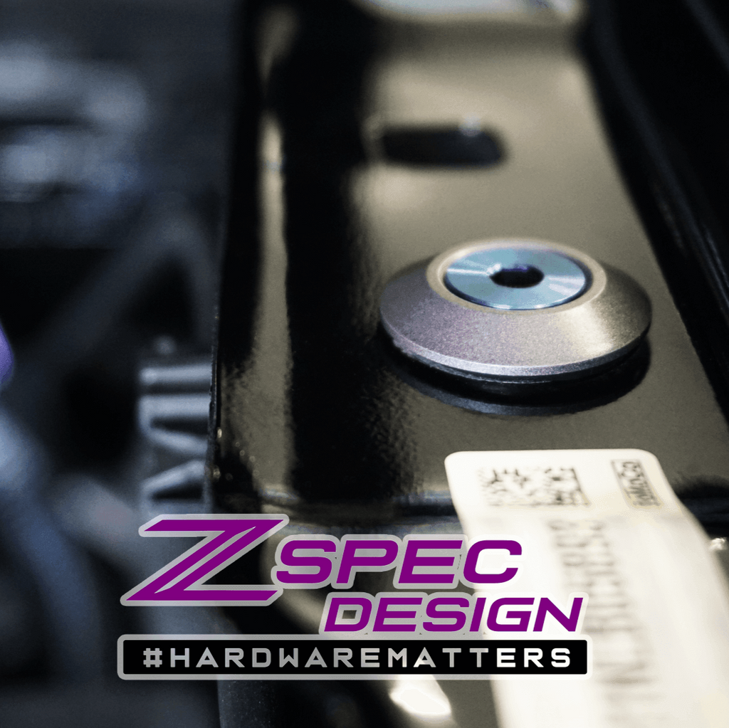 ZSPEC "Stage 3" Dress Up Bolts® Fastener Kit for 21+ Ford Bronco 2.7L, Titanium & Billet
