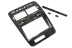 ZSPEC LHD Hydro-Dipped Double-Din Radio Bezel w/Brackets, Nissan Z32 300zx