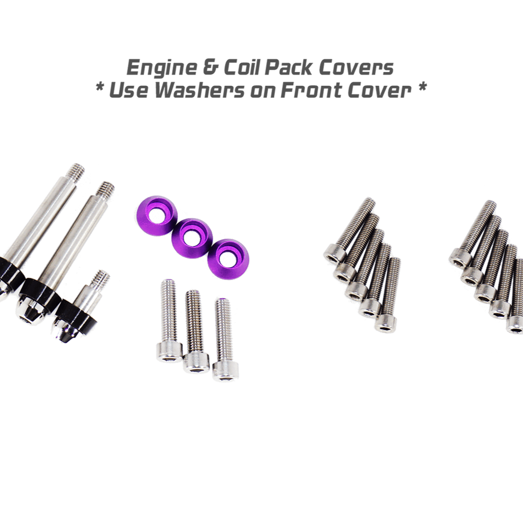 ZSPEC "Stage 3" Dress Up Bolts® Kit for Nissan Skyline GT-R/GTR R32/R33/R34, Stainless & Billet