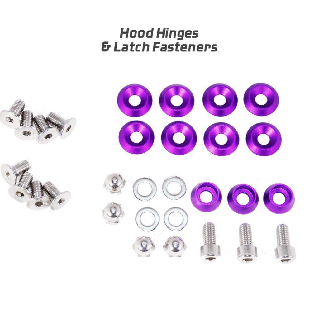 ZSPEC "Stage 3" Dress Up Bolts® Kit for Nissan Skyline GT-R/GTR R32/R33/R34, Stainless & Billet