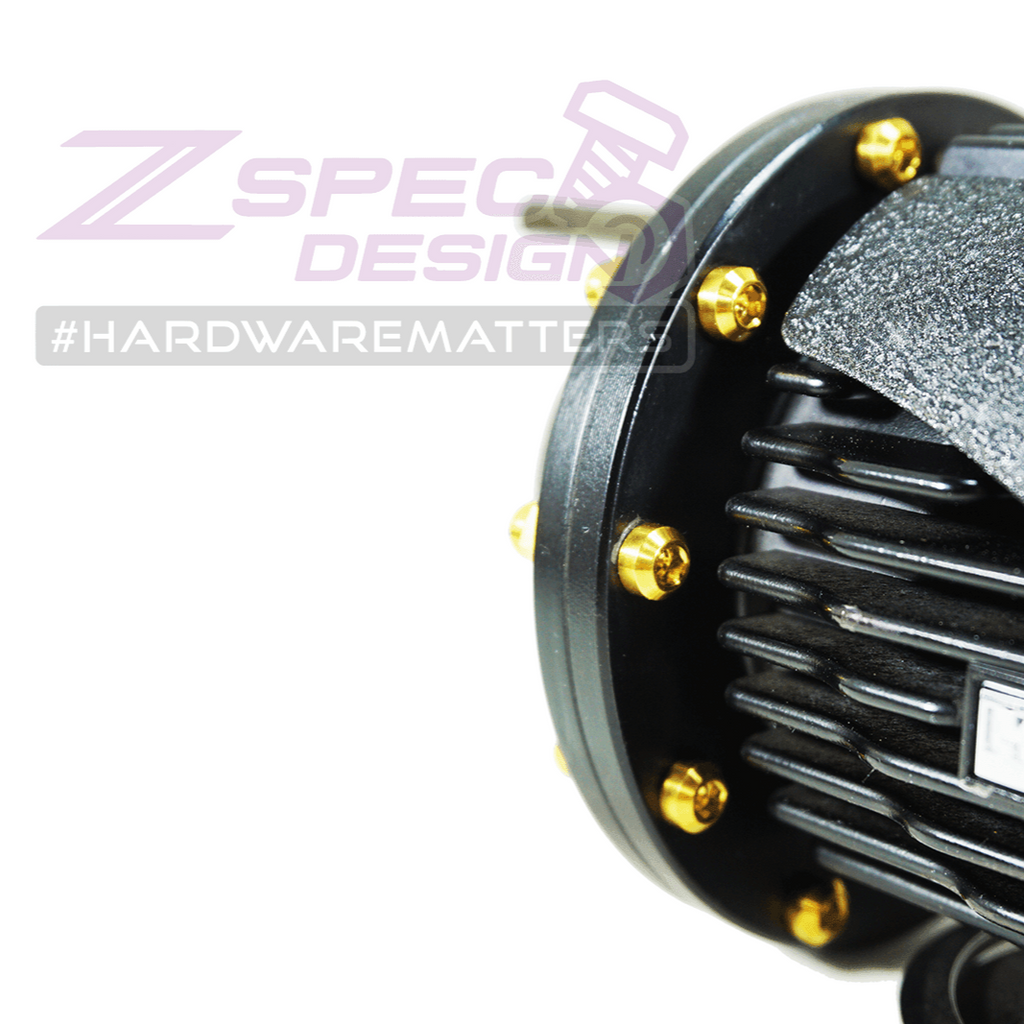 ZSPEC Blow Off Valve BOV Hardware Kit for HKS Super SQV4/SSQV, Titanium Grade-5