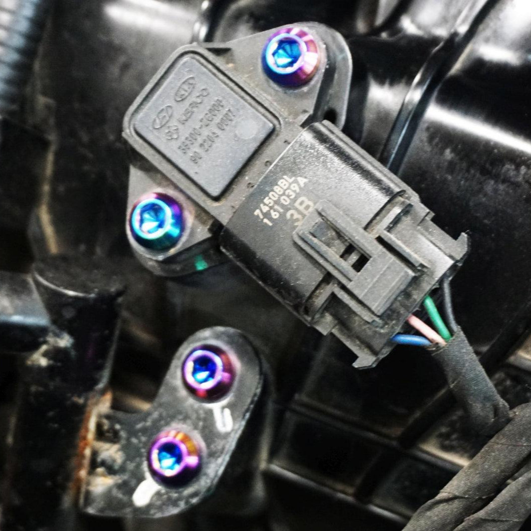 ZSPEC "Stage 3" Dress Up Bolts® Fastener Kit for '17-18 Hyundai Elantra, Titanium