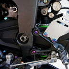 ZSPEC Titanium Dress Up Bolts® Fastener Kit for the Kawasaki Ninja 636 ZX6R