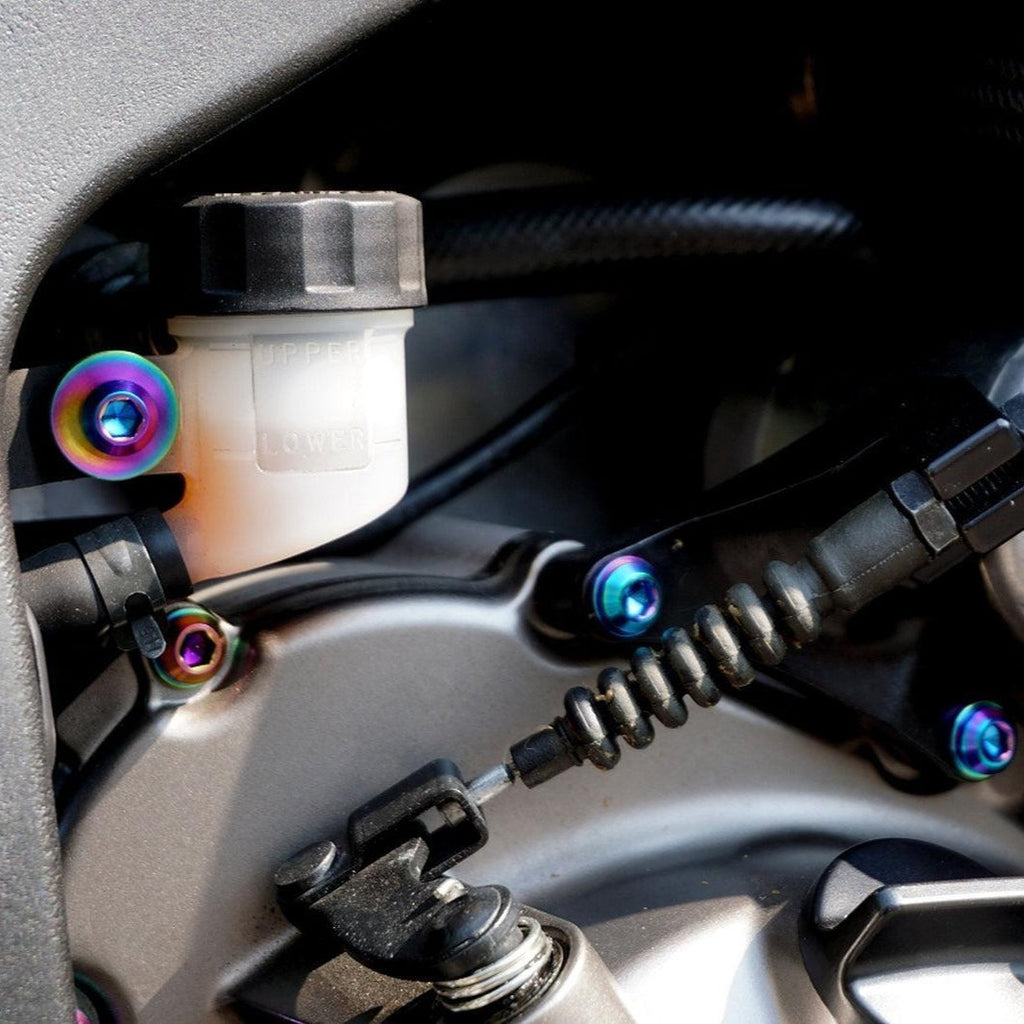 ZSPEC Titanium Dress Up Bolts® Fastener Kit for the Kawasaki Ninja 636 ZX6R