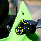 ZSPEC Titanium Fastener Kit for the Kawasaki Ninja 636 ZX6R Mirrors