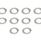ZSPEC M8 Lock Washers, SUS304 Stainless, 10-Pack