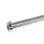 ZSPEC M6-1.0x55mm Shoulder Bolt, 47.5mm Shoulder/Shank Length, Grade-5 Titanium