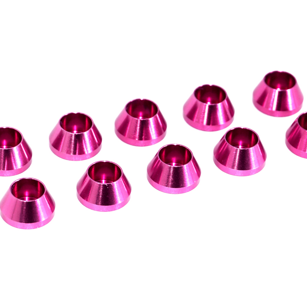 ZSPEC M2 Angled Cup Finish Washers for SHSC Socket-Cap Fasteners, 10-Pack