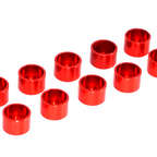 ZSPEC M3 Straight Cup Finish Washers for M3 SHSC Socket-Cap Fasteners, Billet, 10-Pack