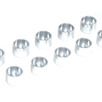ZSPEC M3 Straight Cup Finish Washers for M3 SHSC Socket-Cap Fasteners, Billet, 10-Pack