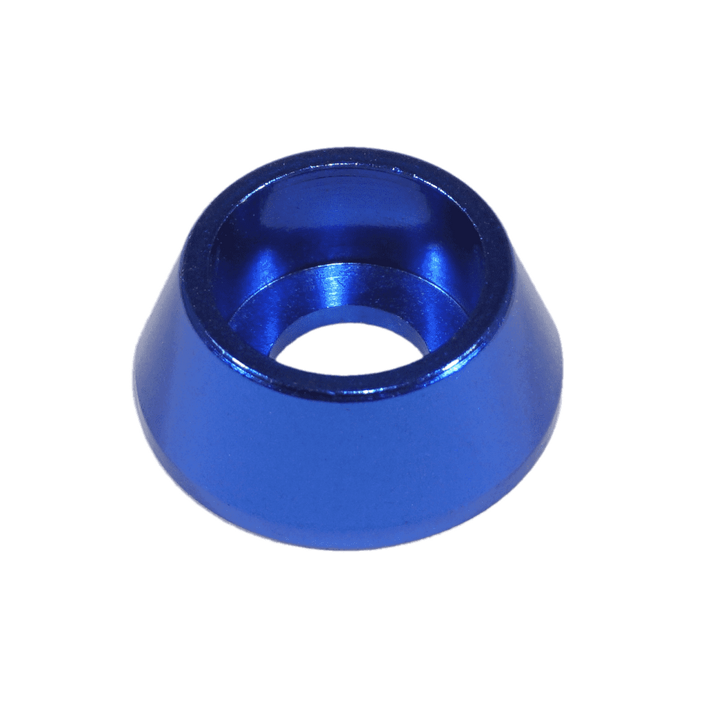 ZSPEC M5 Billet Angled Cup Finish Washers for SHSC Socket-Cap Fasteners, Billet, 10-Pack