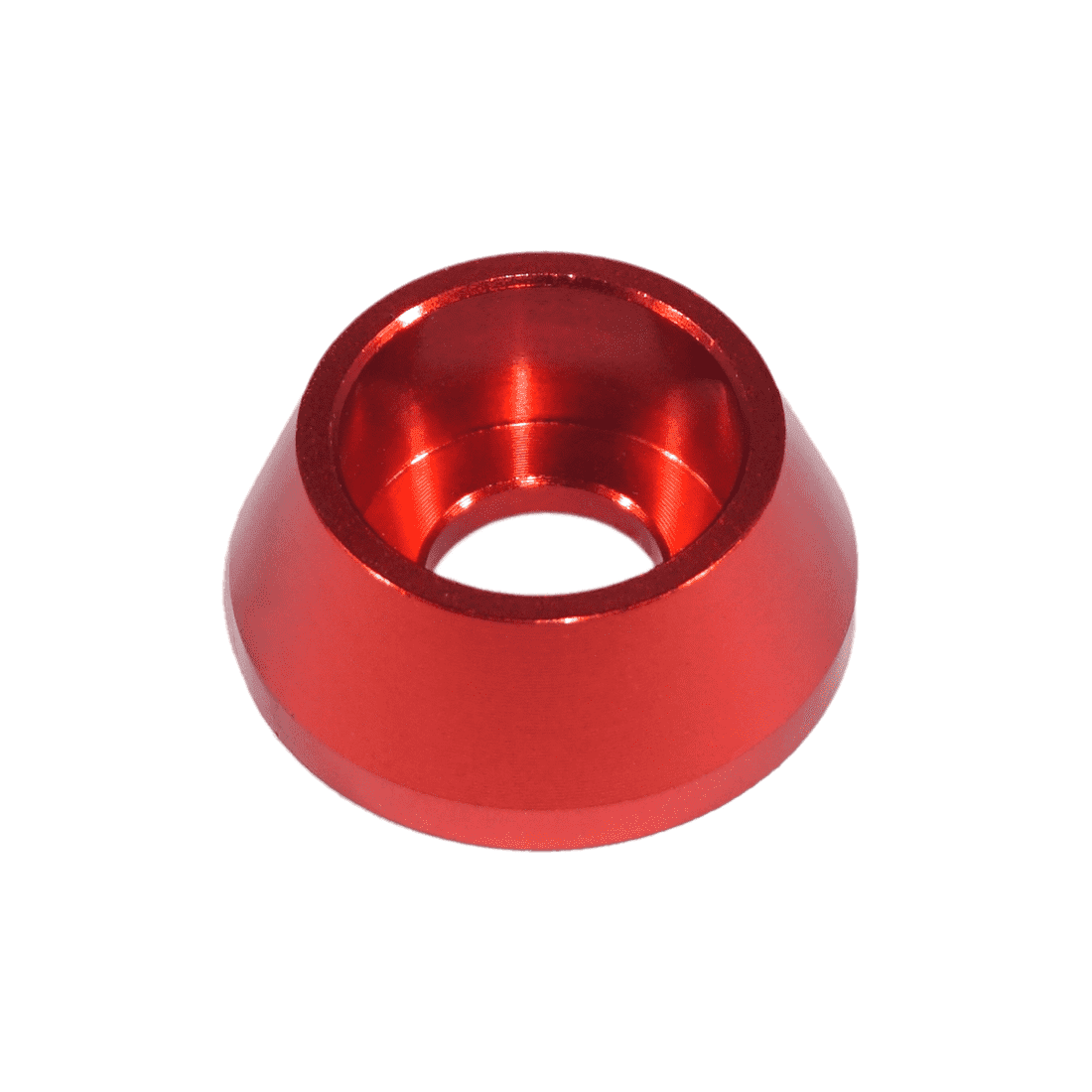 ZSPEC M5 Billet Angled Cup Finish Washers for SHSC Socket-Cap Fasteners, Billet, 10-Pack