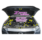 ZSPEC "Stage 2" Dress Up Bolts® Fastener Kit for '16-23 Mazda CX-9, Stainless & Billet