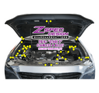 ZSPEC "Stage 2" Dress Up Bolts® Fastener Kit for '17-23 Mazda CX-5, Stainless & Billet