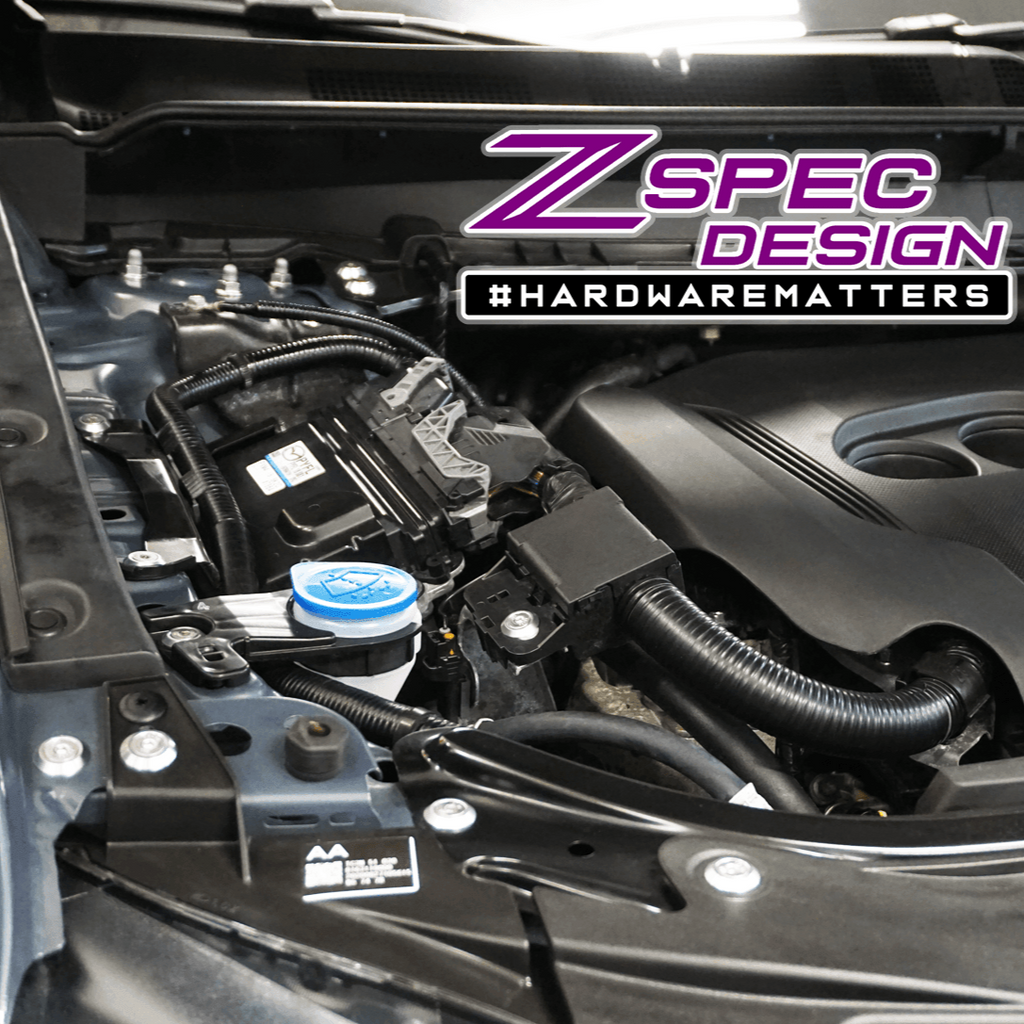 ZSPEC "Stage 1" Dress Up Bolts® Fastener Kit for '17-23 Mazda CX-5, Stainless & Billet