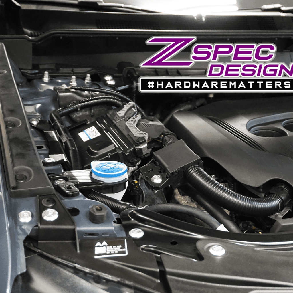ZSPEC "Stage 2" Dress Up Bolts® Fastener Kit for '16-23 Mazda CX-9, Stainless & Billet