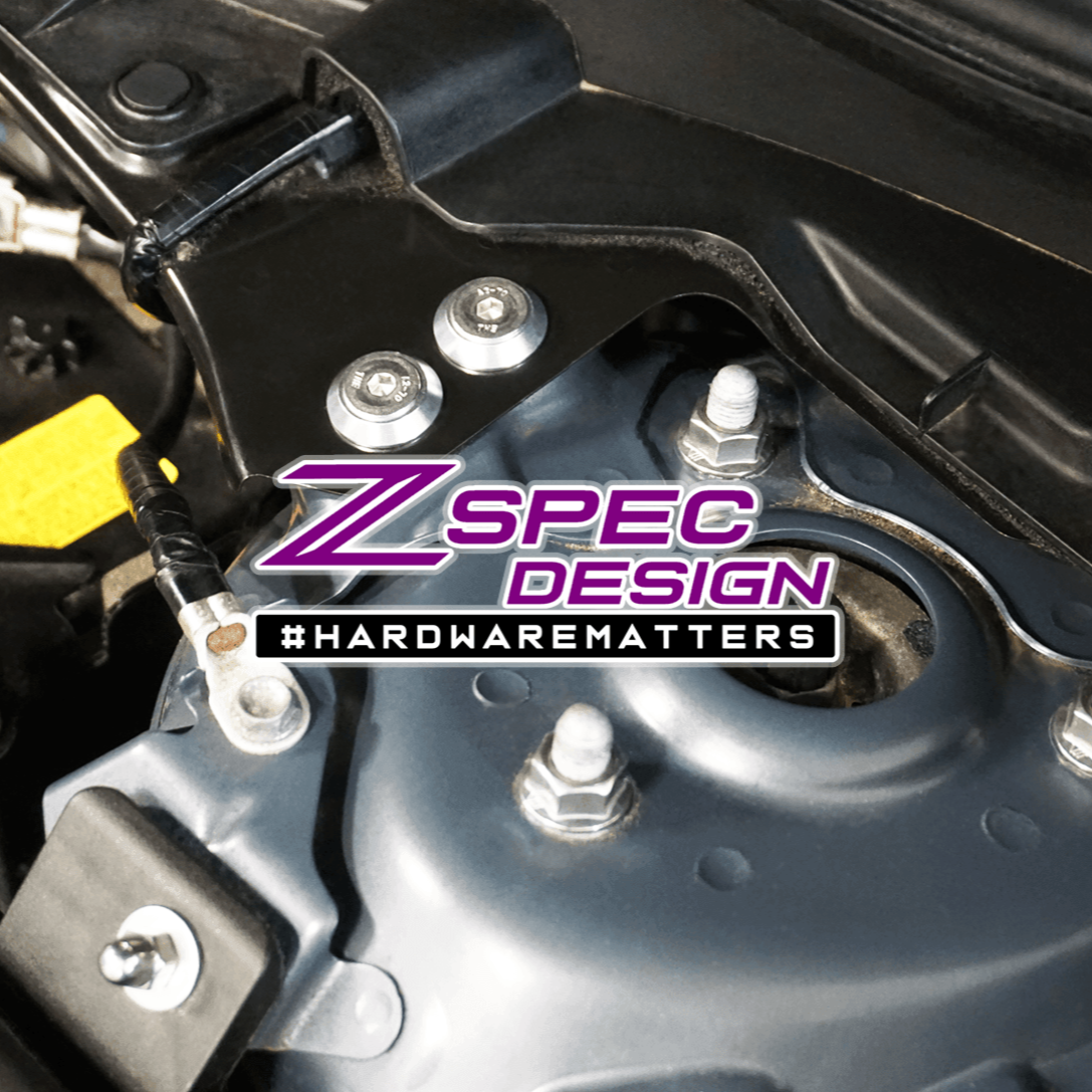 ZSPEC "Stage 1" Dress Up Bolts® Fastener Kit for '16-23 Mazda CX-9, Stainless & Billet