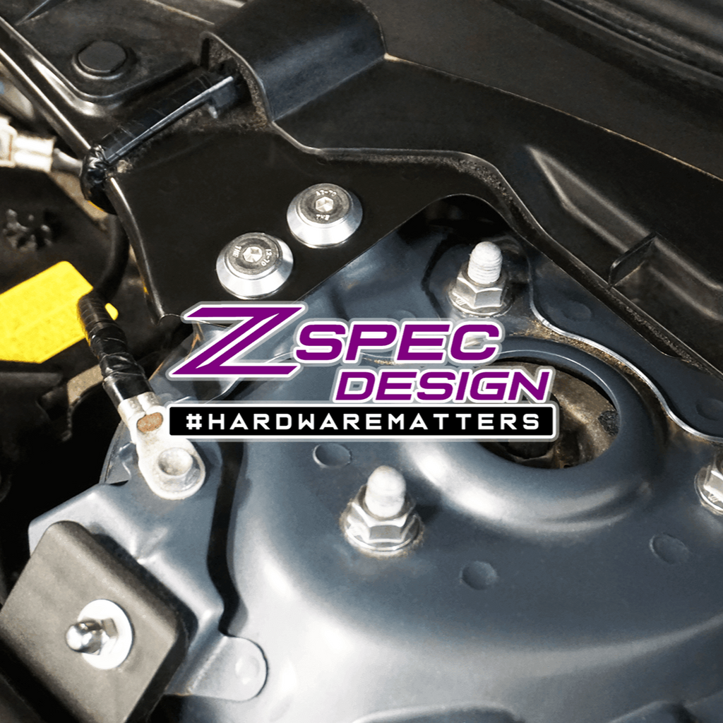 ZSPEC "Stage 1" Dress Up Bolts® Fastener Kit for '17-23 Mazda CX-5, Stainless & Billet