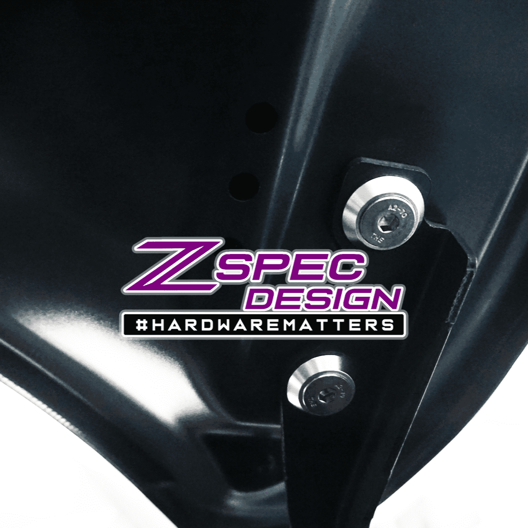 ZSPEC "Stage 2" Dress Up Bolts® Fastener Kit for '16-23 Mazda CX-9, Stainless & Billet