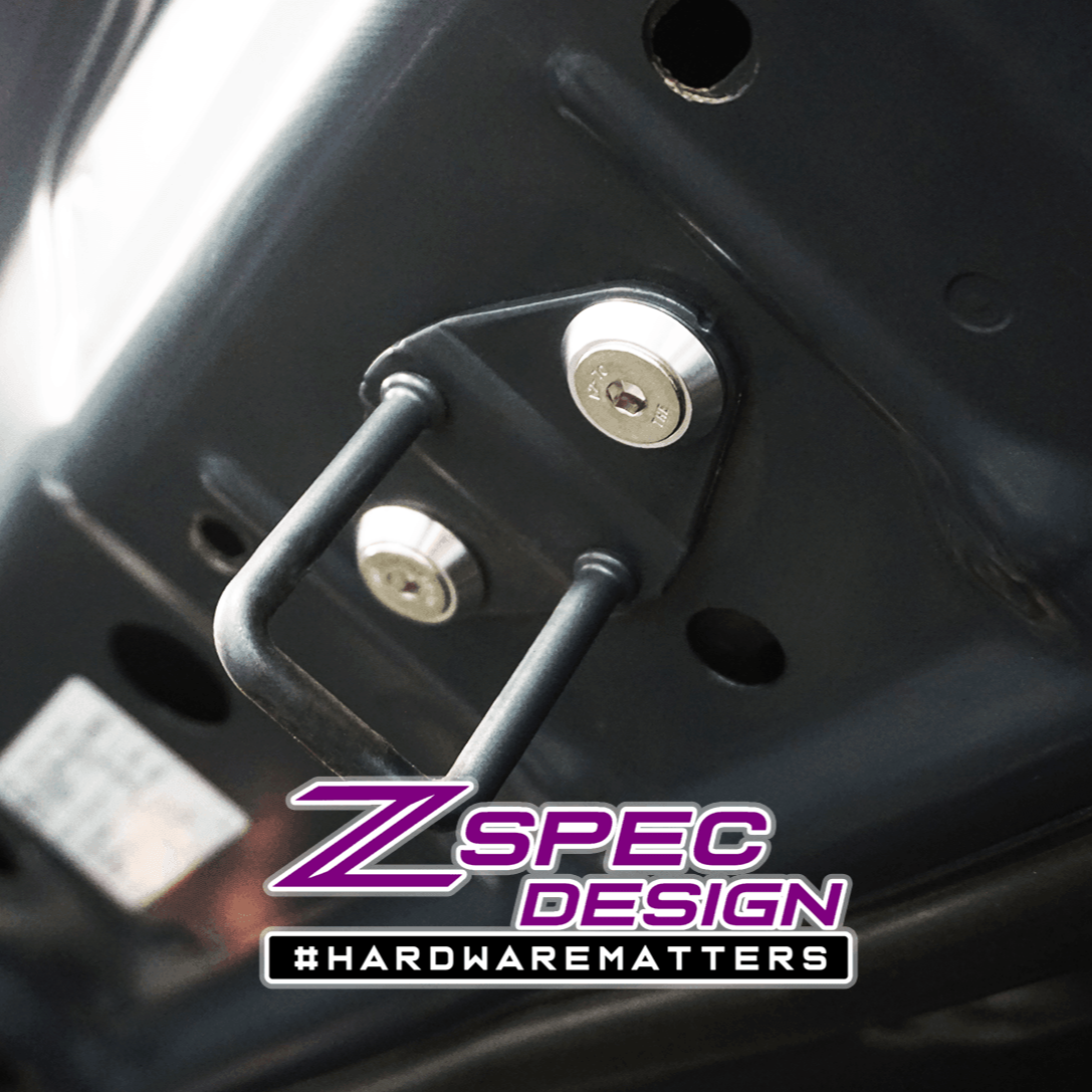 ZSPEC "Stage 1" Dress Up Bolts® Fastener Kit for '17-23 Mazda CX-5, Stainless & Billet
