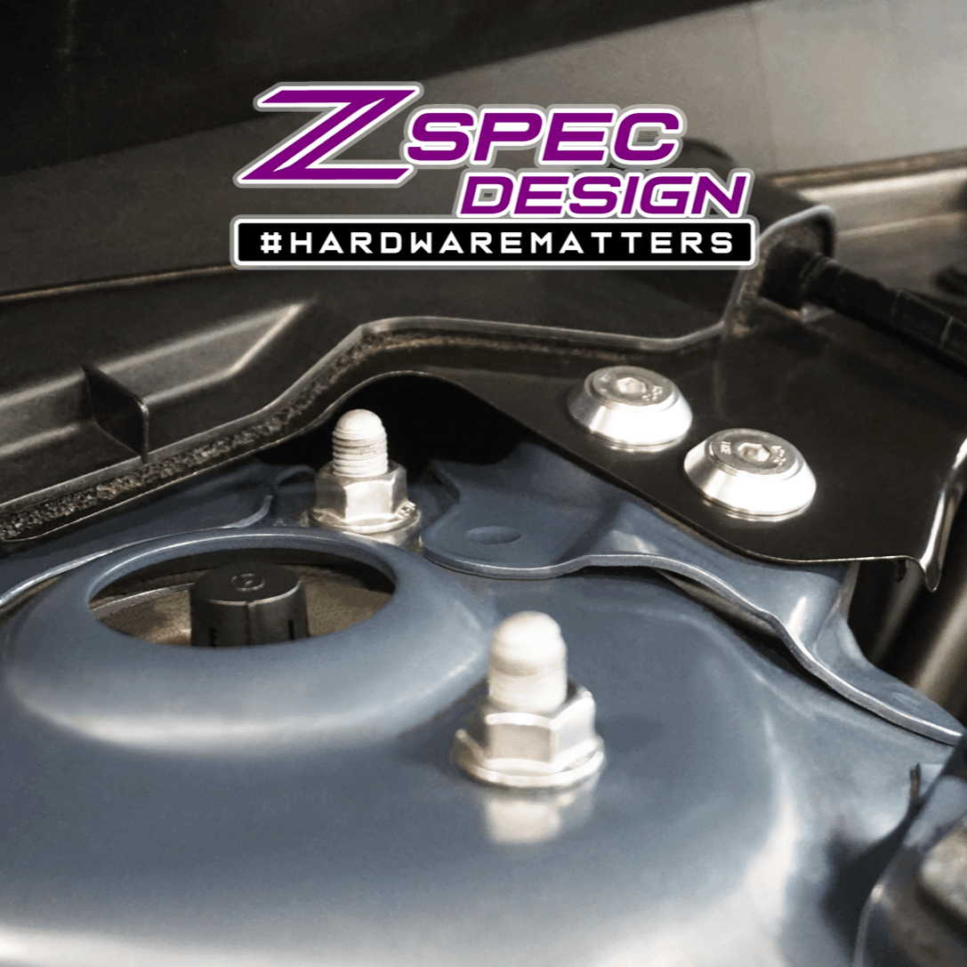 ZSPEC "Stage 1" Dress Up Bolts® Fastener Kit for '17-23 Mazda CX-5, Stainless & Billet