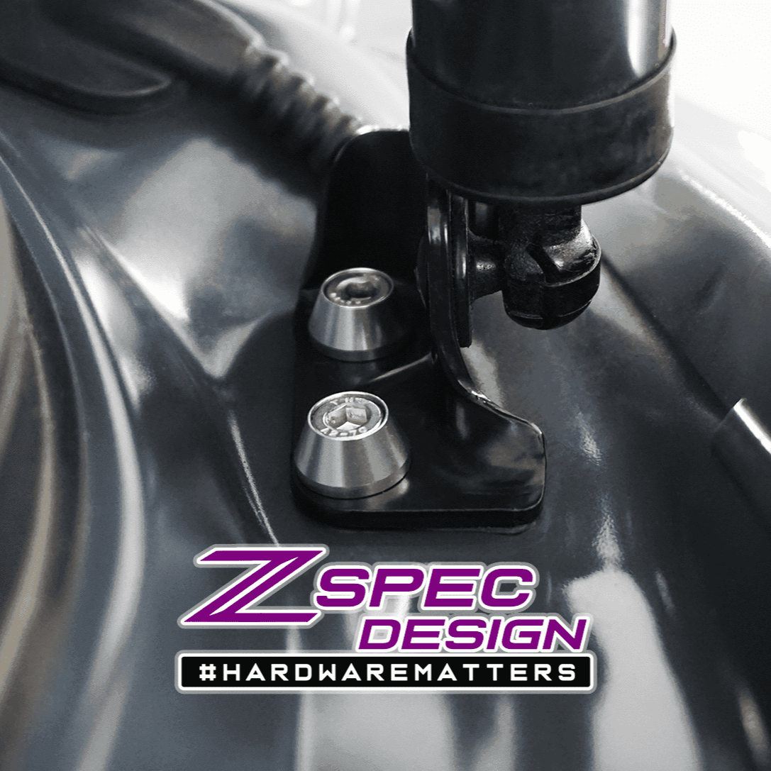 ZSPEC "Stage 2" Dress Up Bolts® Fastener Kit for '16-23 Mazda CX-9, Stainless & Billet