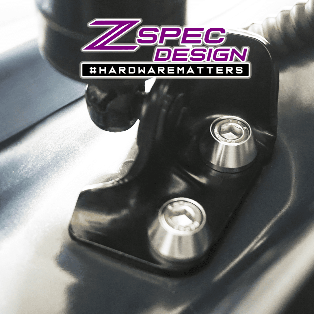 ZSPEC "Stage 2" Dress Up Bolts® Fastener Kit for '17-23 Mazda CX-5, Stainless & Billet