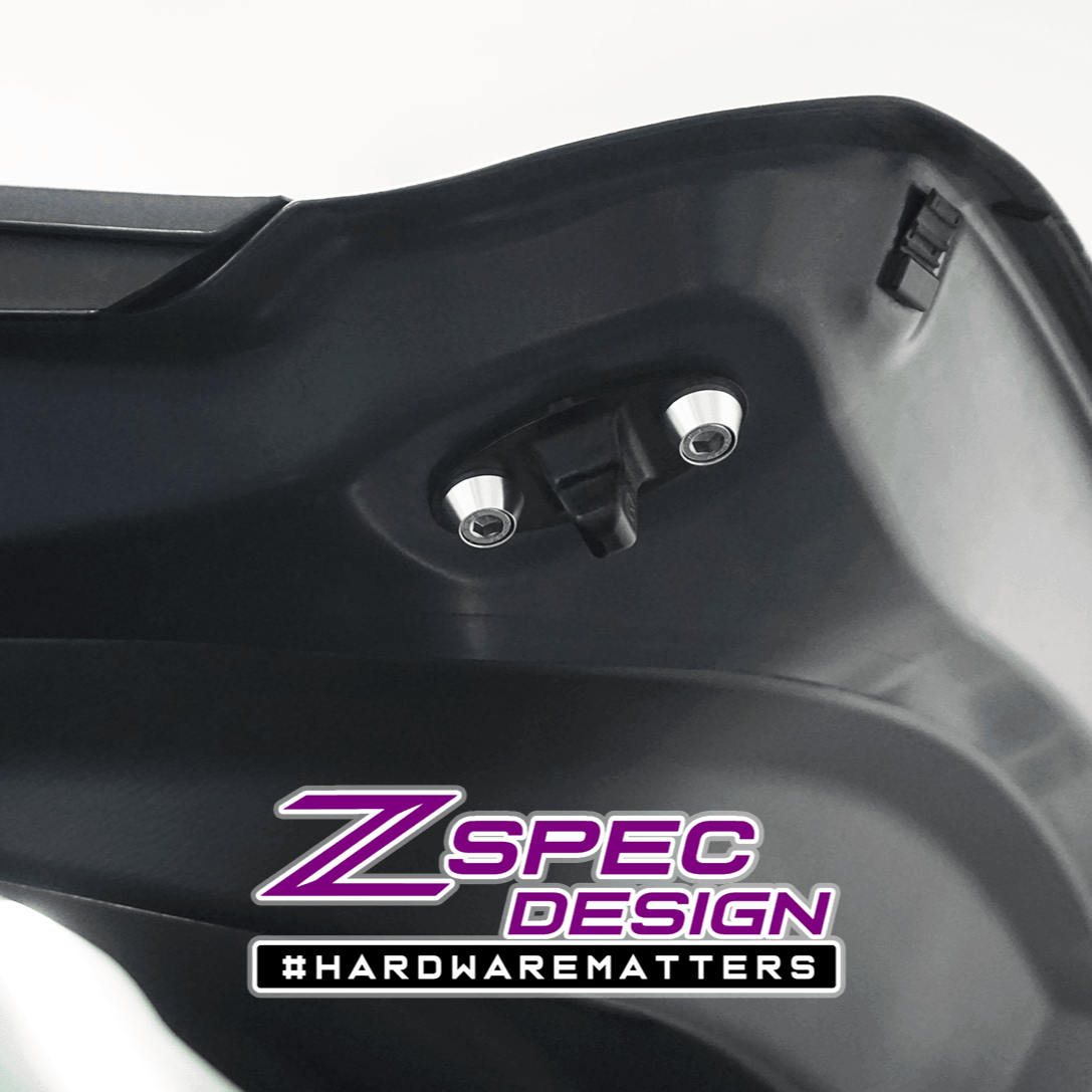 ZSPEC "Stage 1" Dress Up Bolts® Fastener Kit for '16-23 Mazda CX-9, Stainless & Billet