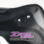 ZSPEC Dress Up Bolts® Hatch/Trunk-Area Fastener Kit for '17-23 Mazda CX-9, Stainless & Billet